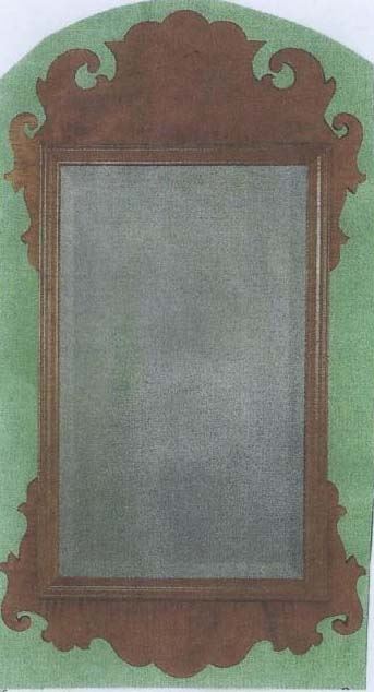 English Fretwork Mirror